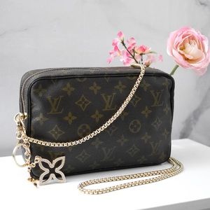 🛍Louis Vuitton Trousse 23 Crossbody 883TH